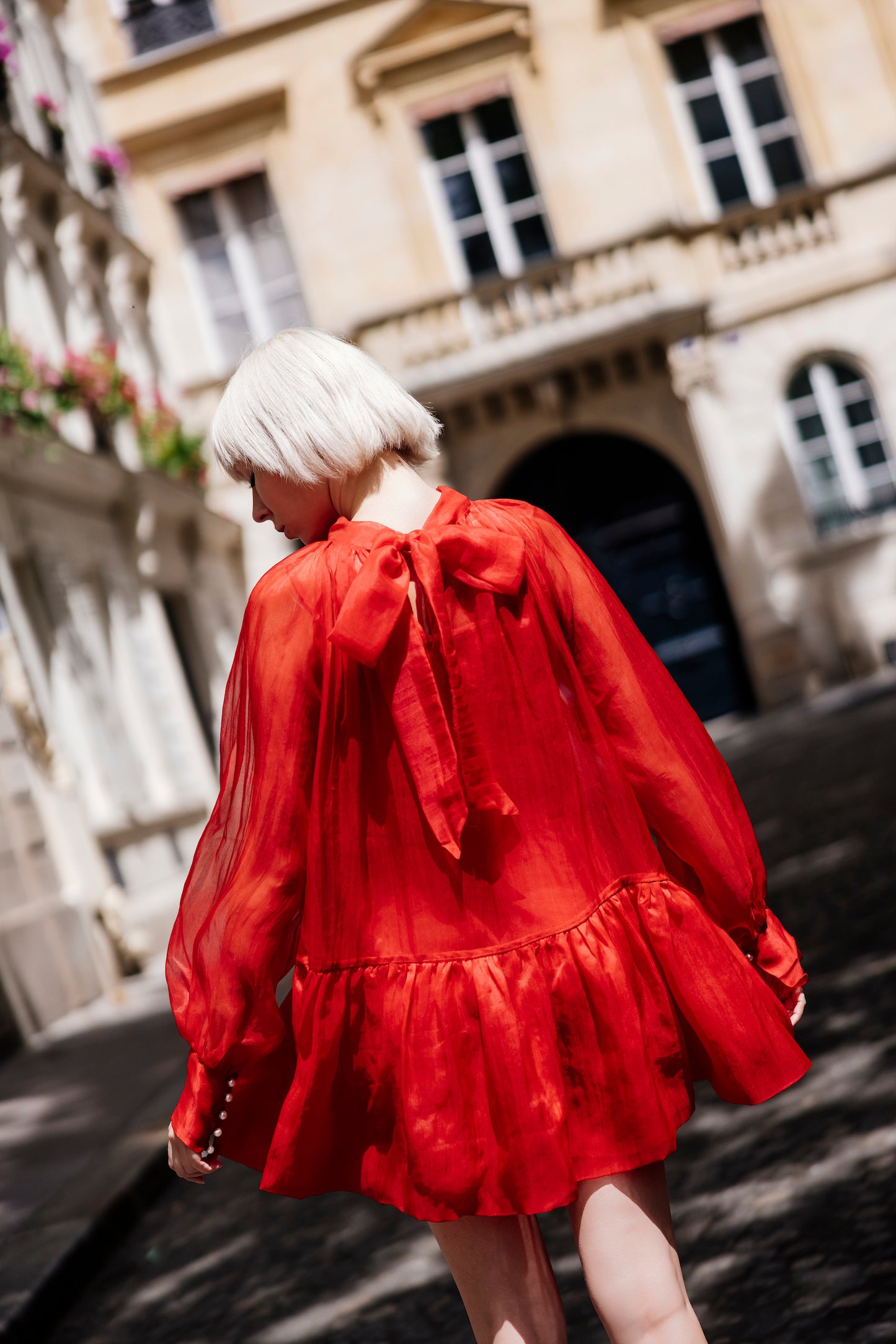 Robe Summer Rain - Crimson Twilight