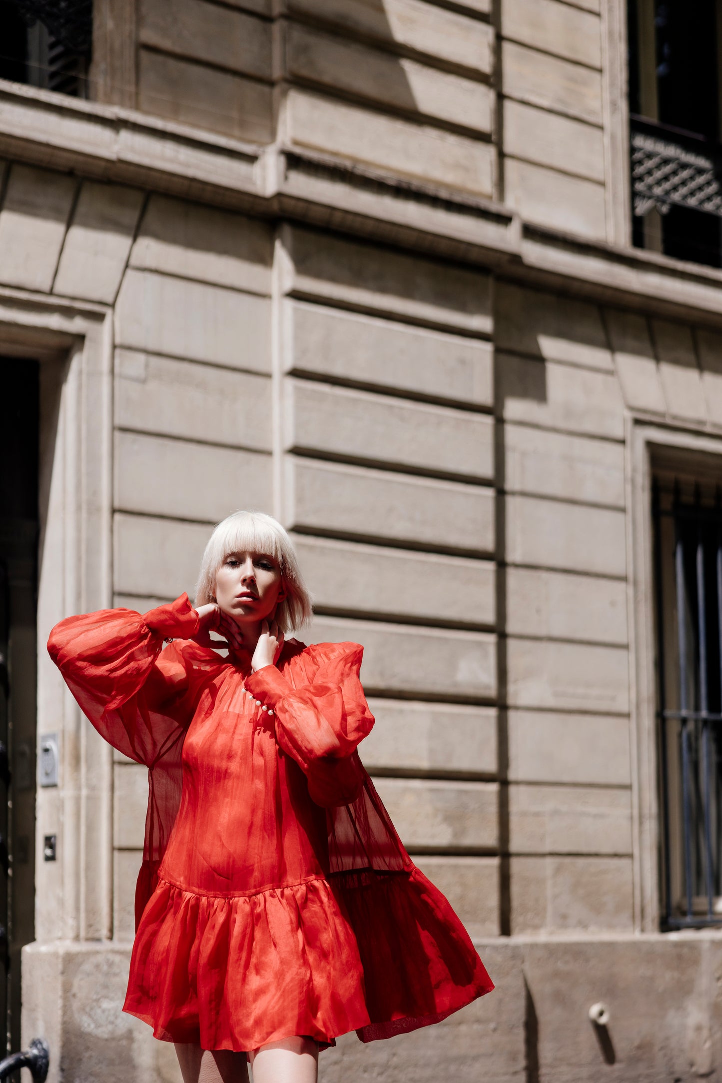 Robe Summer Rain - Crimson Twilight