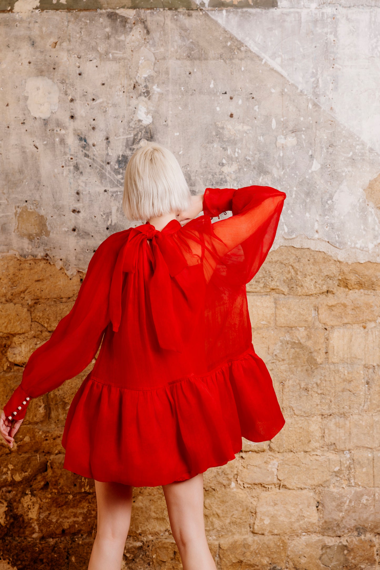 Robe Summer Rain - Crimson Twilight