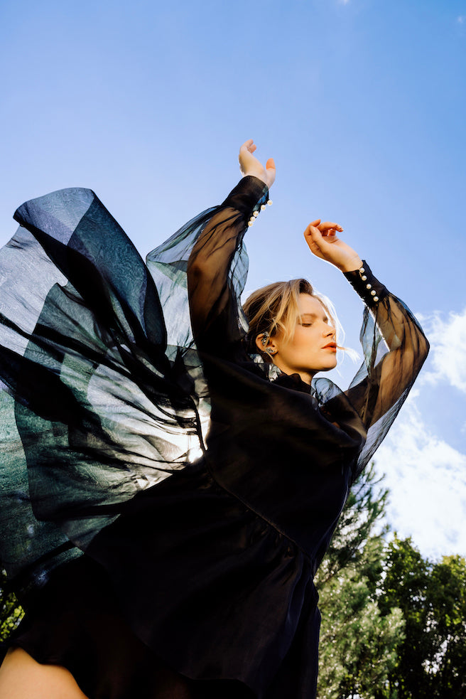 Robe Summer Rain - Onyx Night