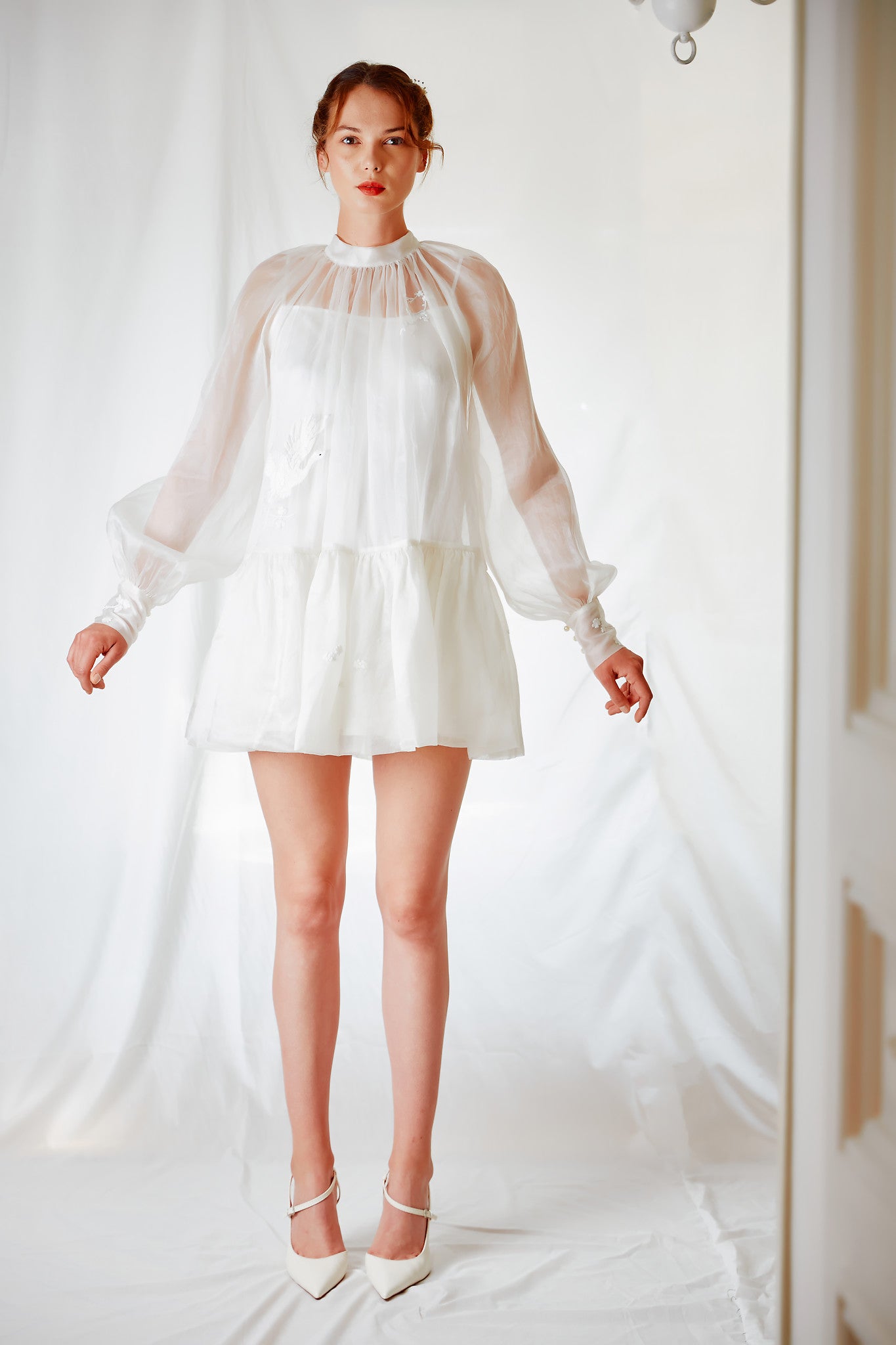 Blanc ivoire transparent