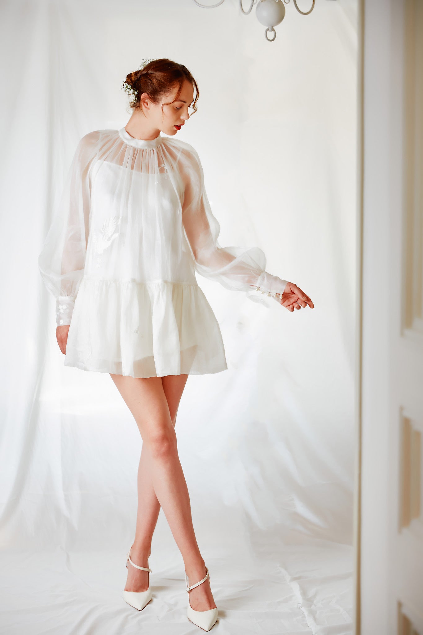 Blanc ivoire transparent