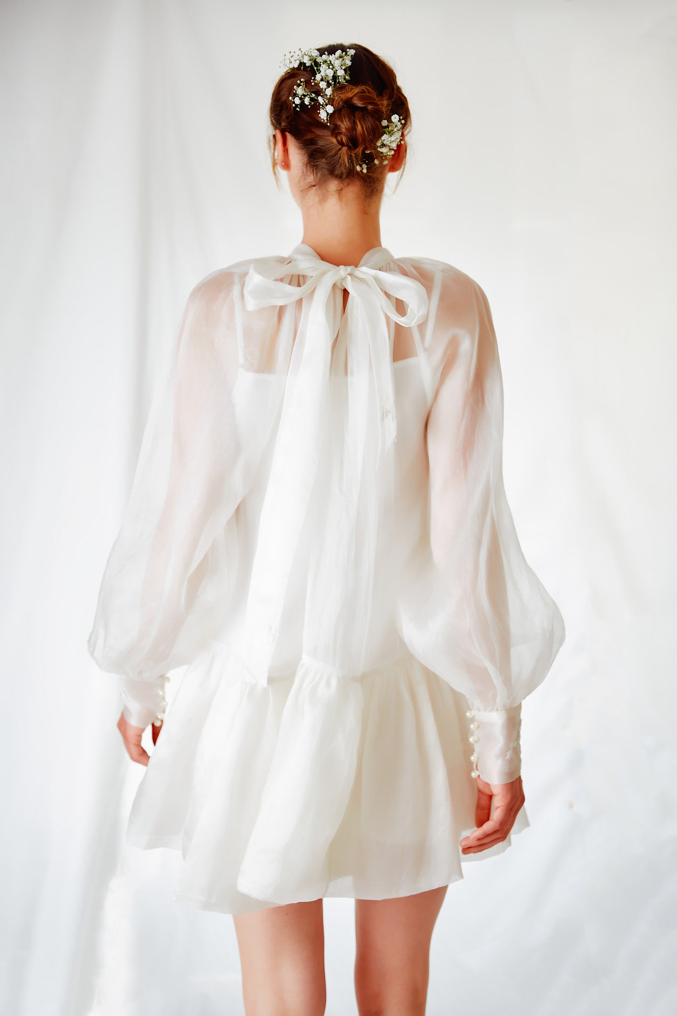 Blanc ivoire transparent