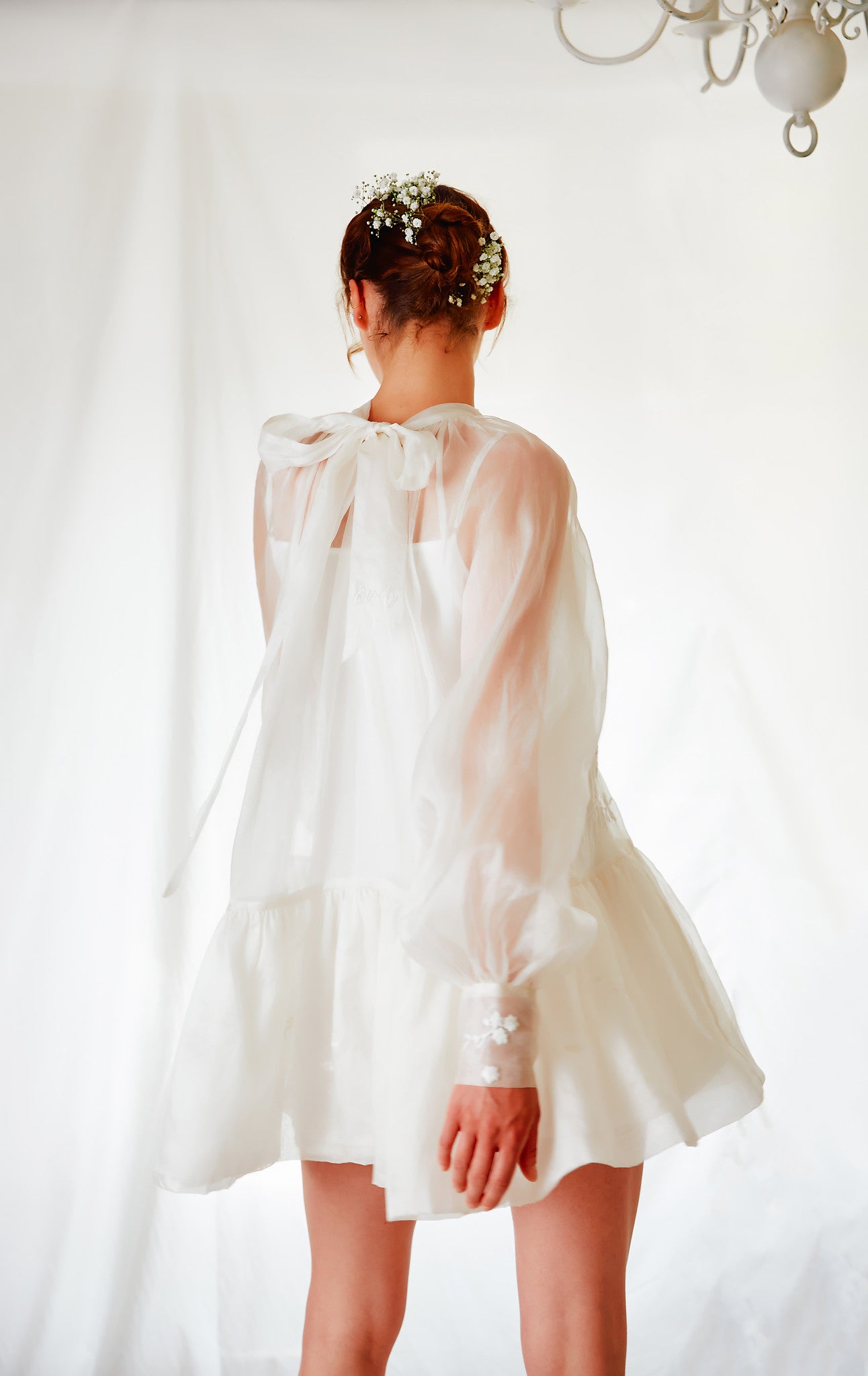Blanc ivoire transparent